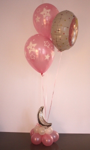 Moon & Stars Pink 200,-