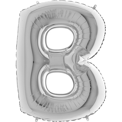 219S-Letter-B-Silver-4022 sølv bogstav A 102 cm