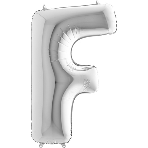 259S-Letter-F-Silver-4022 sølv bogstav F 102 cm