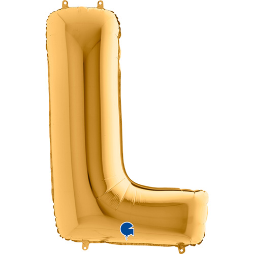 312G-Letter-L-Gold guld bogstav A 102 cm