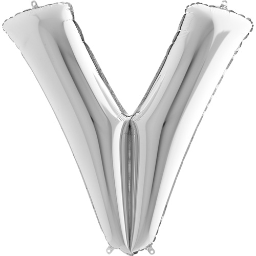 419S-Letter-V-Silver-4022 sølv bogstav A 102 cm