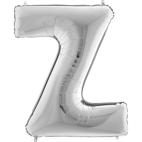 459S-Letter-Z-Silver-4022 sølv bogstav Z 102 cm